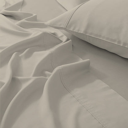 Color Sense 1200TC Premium Cotton-Blend Wrinkle-Resistant Sheet Set