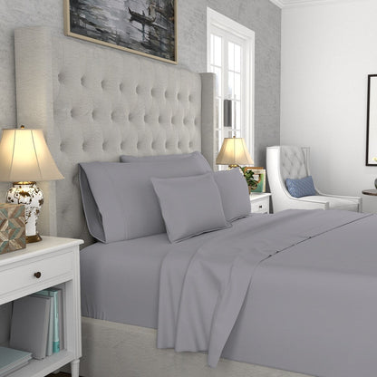 Color Sense 1200TC Premium Cotton-Blend Wrinkle-Resistant Sheet Set
