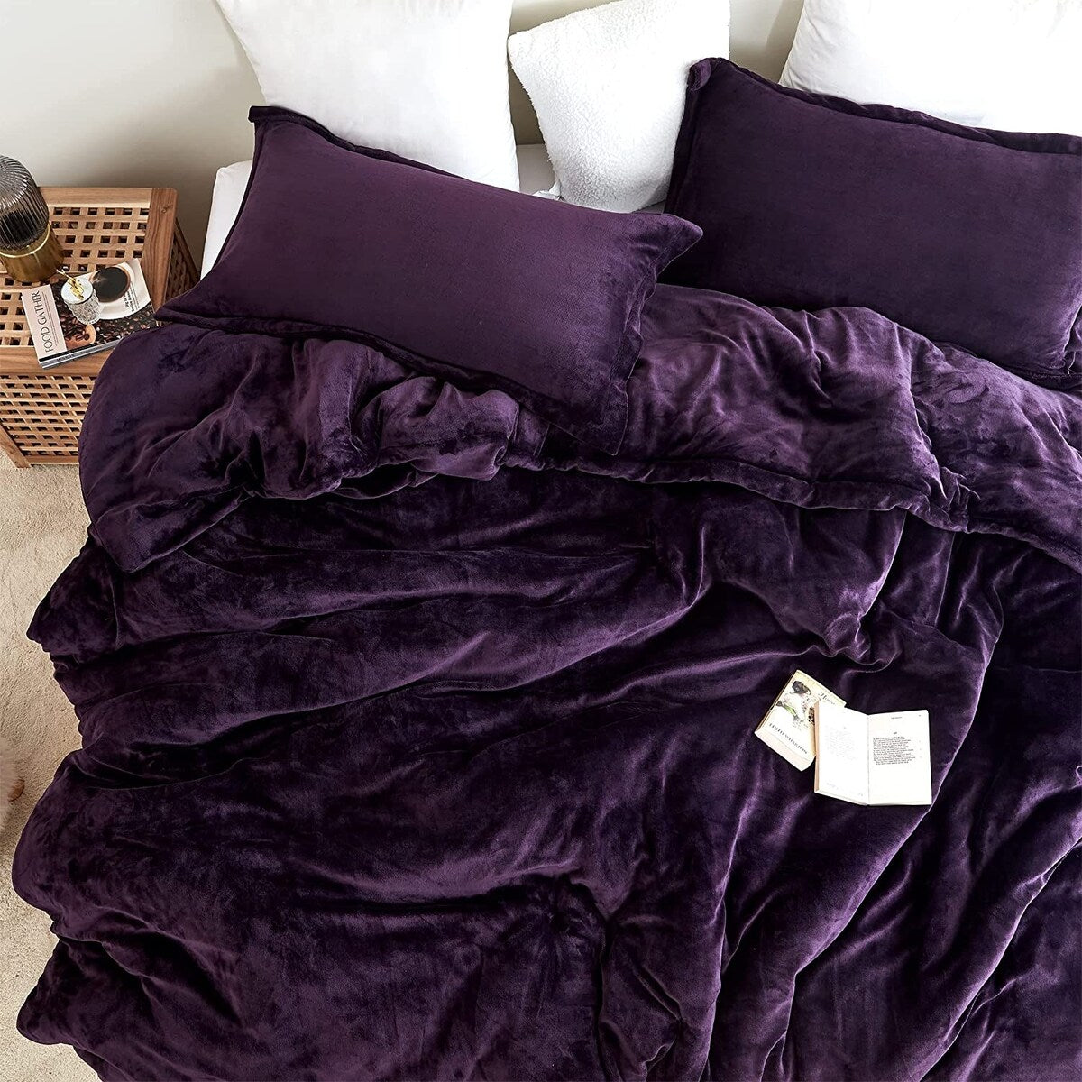 The Original Plush - Coma Inducer® Oversized Comforter Set - Midnight Purple