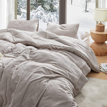 Coma-holic® - Coma Inducer® (with Butter) Oversized Comforter - Warming Taupe