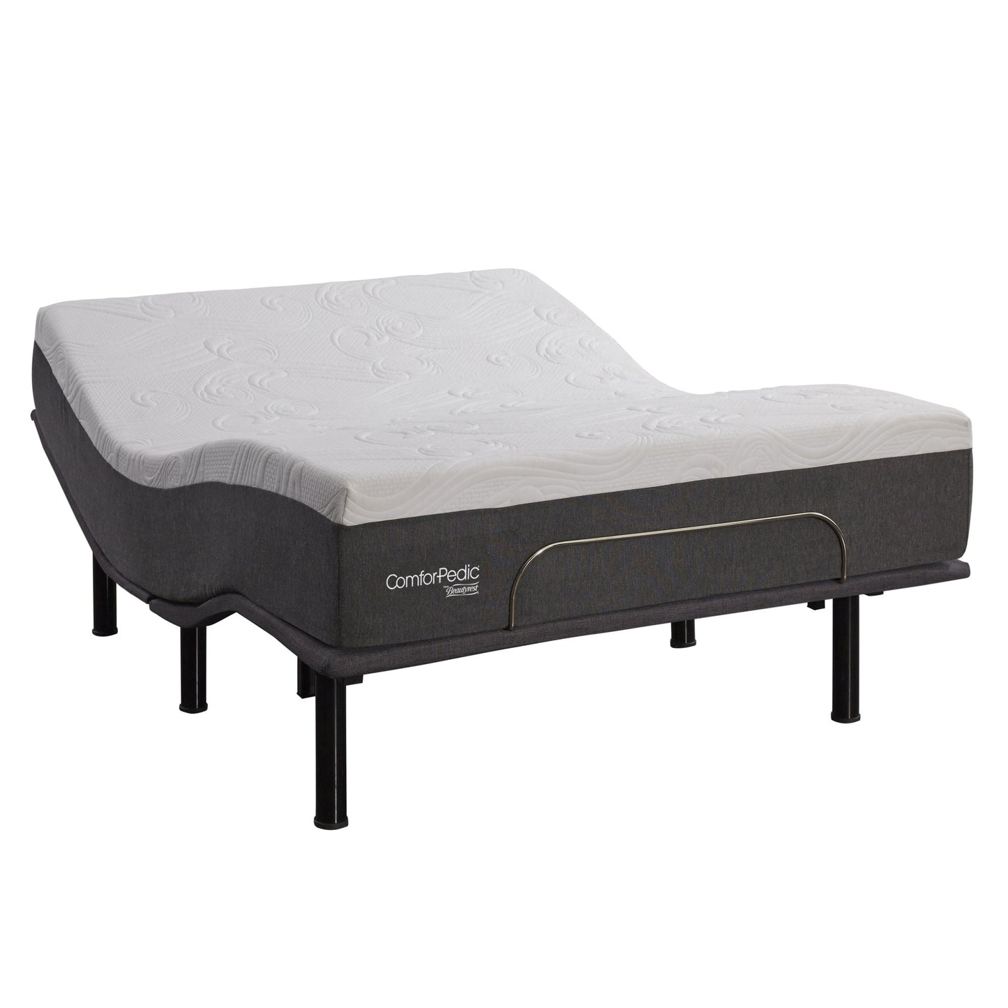ComforPedic from BeautyRest 14-inch Mattress and Adjustable Bed Set
