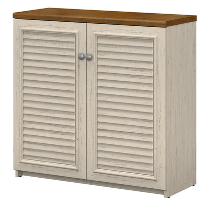 Fairview Storage Cabinet with Doors and Shelves by Bush Furniture - 31.73L x 12.76W x 30.71H