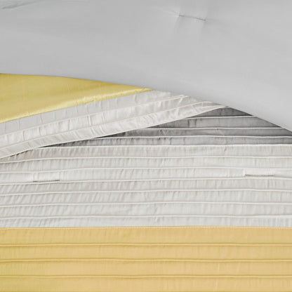 Copper Grove Kiston Yellow 7-piece Comforter Set