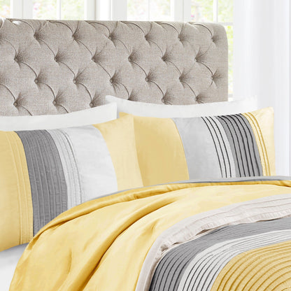 Copper Grove Kiston Yellow 7-piece Comforter Set