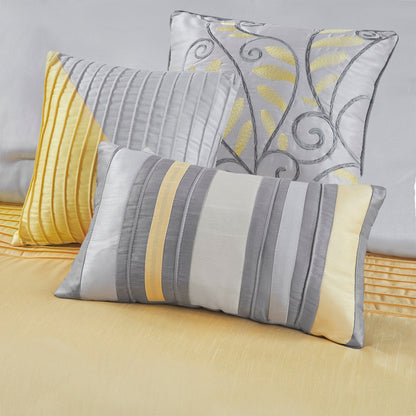 Copper Grove Kiston Yellow 7-piece Comforter Set