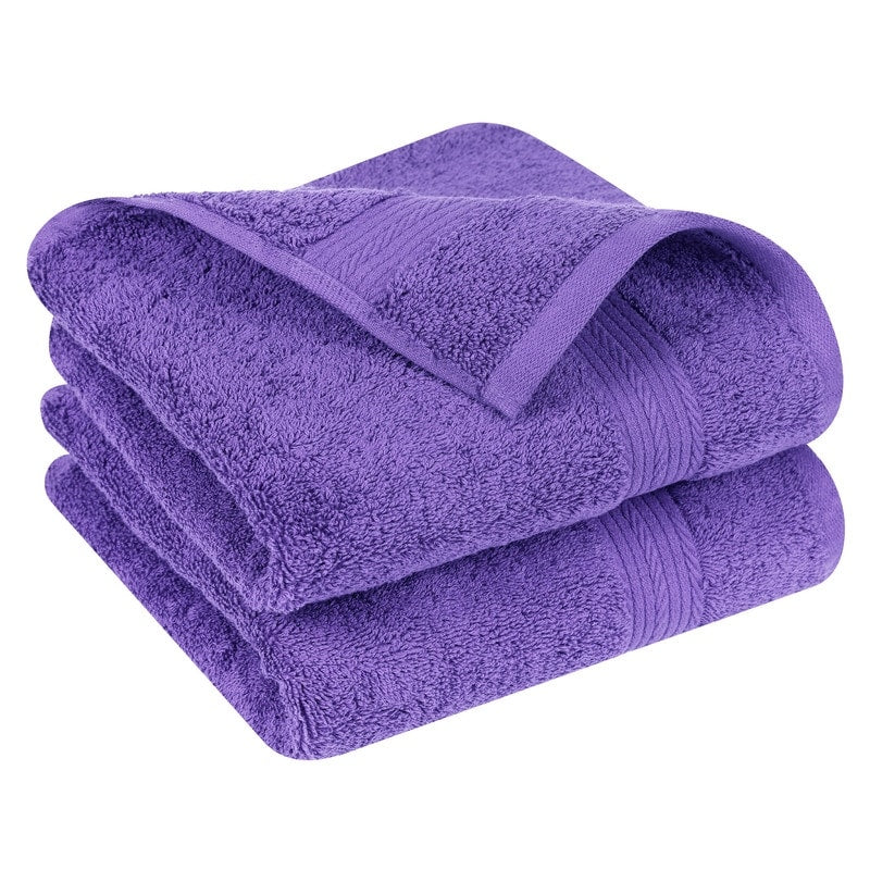Cotton 600GSM Bathroom Hand Towel 18X28 Inch by Ample Decor