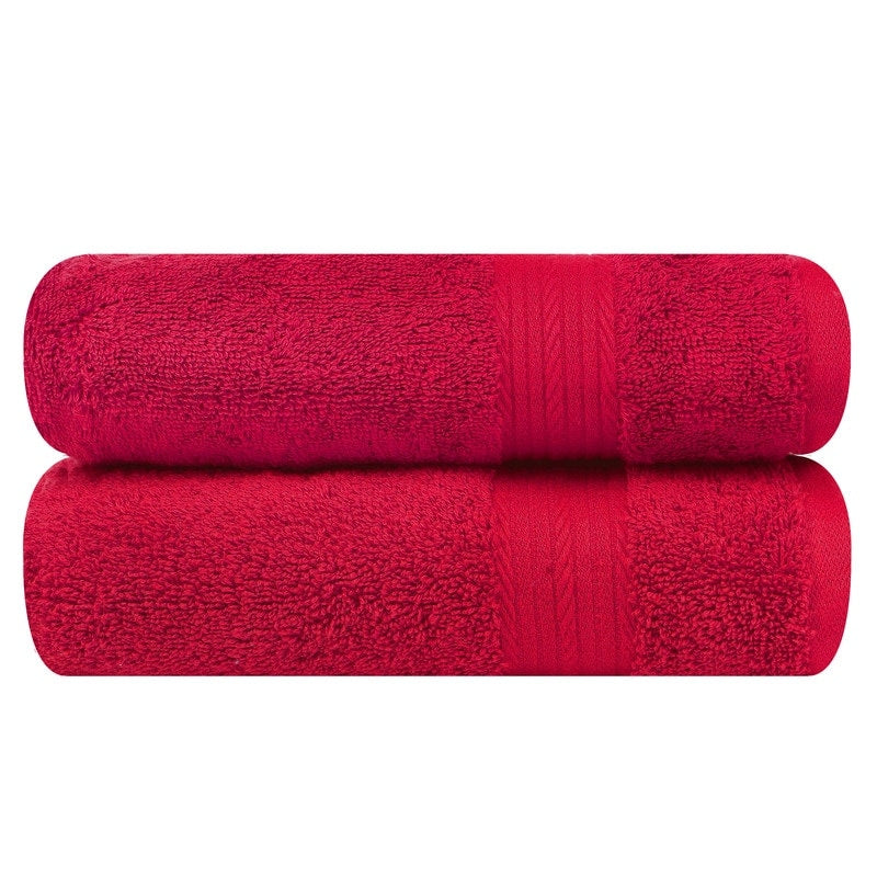 Cotton 600GSM Bathroom Hand Towel 18X28 Inch by Ample Decor