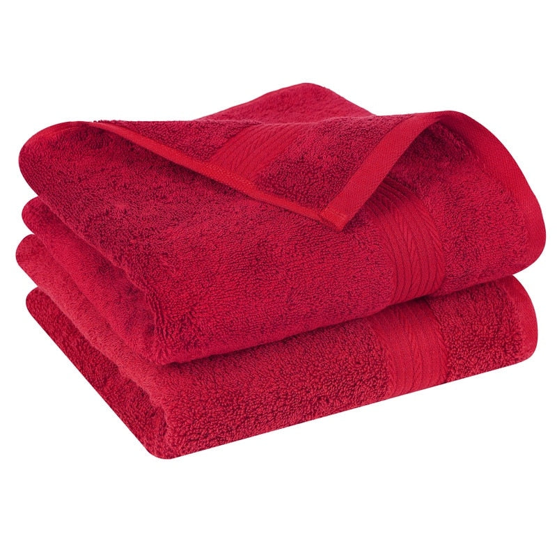 Cotton 600GSM Bathroom Hand Towel 18X28 Inch by Ample Decor