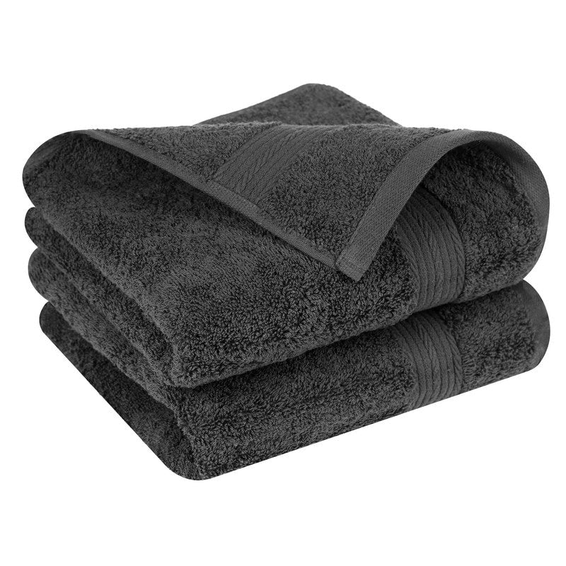 Cotton 600GSM Bathroom Hand Towel 18X28 Inch by Ample Decor