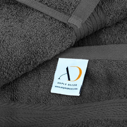 Cotton 600GSM Bathroom Hand Towel 18X28 Inch by Ample Decor