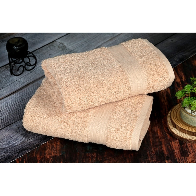 Cotton 600GSM Bathroom Hand Towel 18X28 Inch by Ample Decor