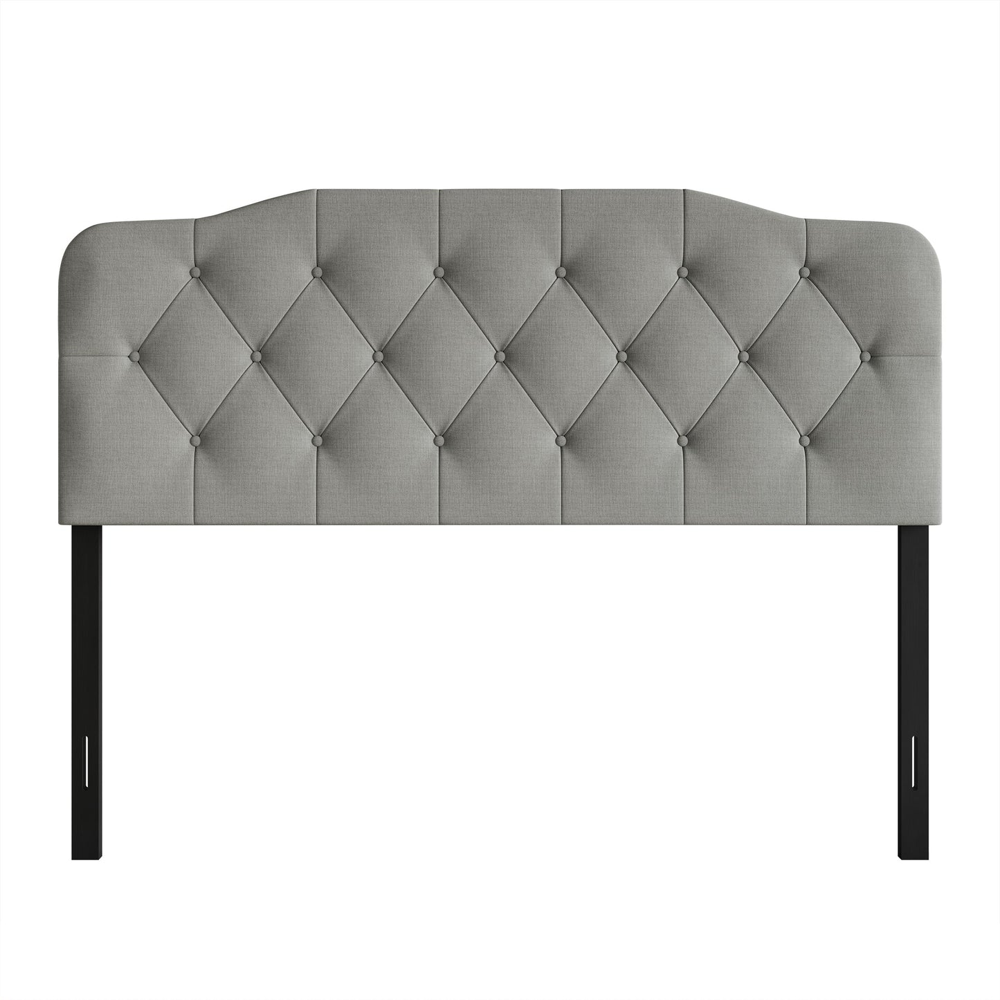 CraftPorch Elegant Button-Tufted Upholstered Headboard