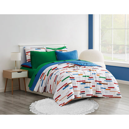 Crayola Cotton Percale Solid Color Sheet Set