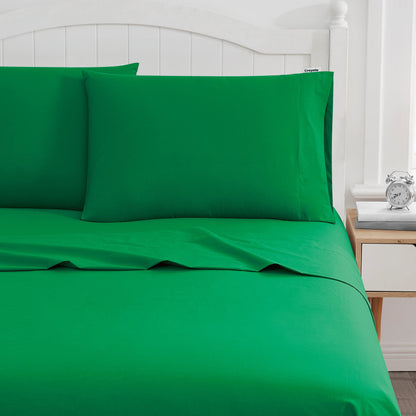 Crayola Cotton Percale Solid Color Sheet Set