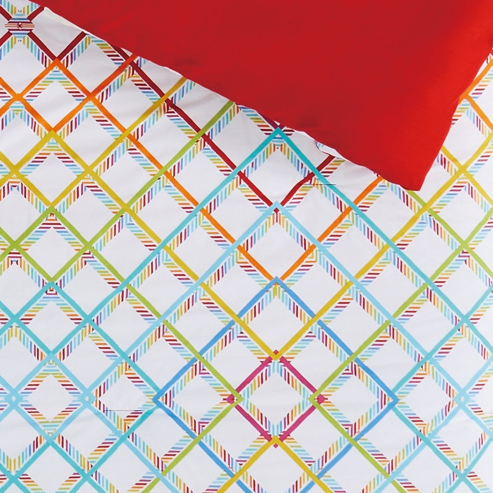 Crayola Happy Plaid Cotton Comforter Set