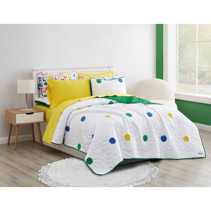 Crayola Splatter Cotton Percale Sheet Set