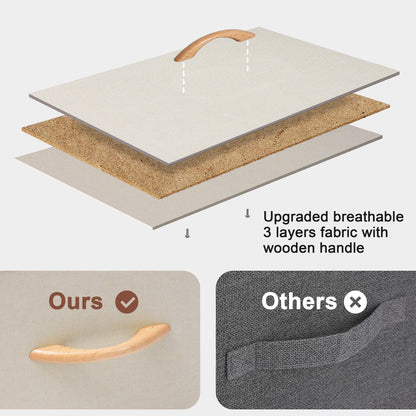 Crestlive Products 6 Drawers Vertical Dresser Storage Tower with Wood Top