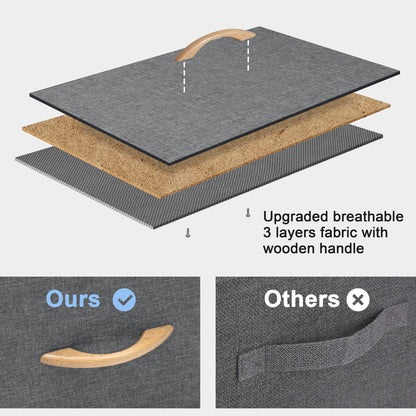 Crestlive Products 6 Drawers Vertical Dresser Storage Tower with Wood Top