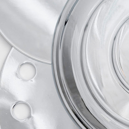 Crystorama 2 Light Crystal Flush Mount - 10W x 8H x 10D