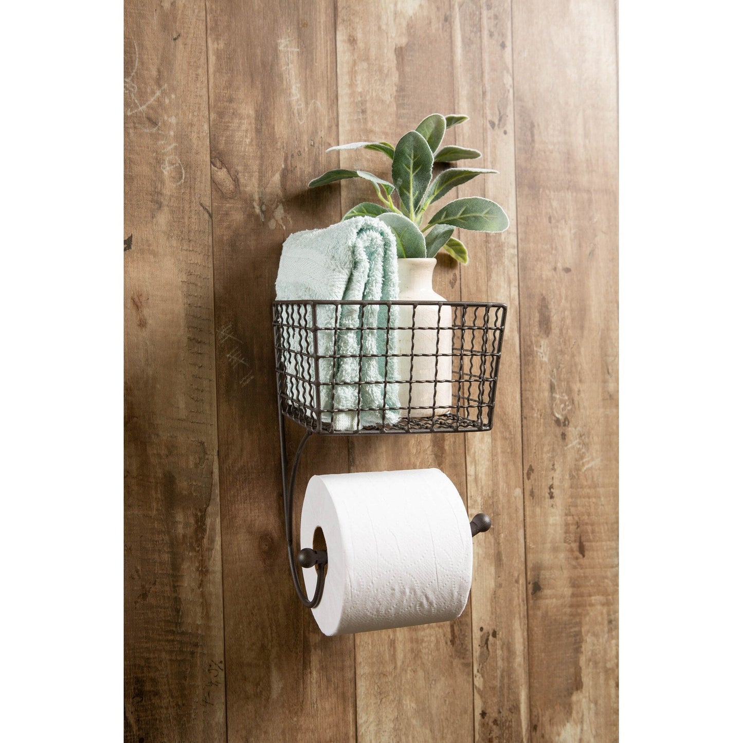 DII Farmhouse Toilet Paper Holder