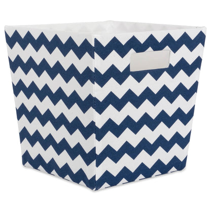 DII Hardsided Chevron Decorative Storage Trapezoid