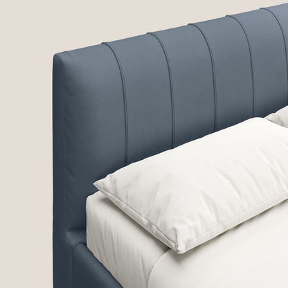 Bogart letto imbottito contenitore completamente sfoderabile in microfibra smacchiabile T11 carta da zucchero 