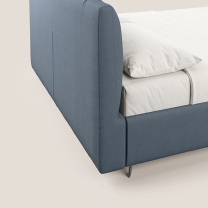 Bogart letto imbottito contenitore completamente sfoderabile in microfibra smacchiabile T11 carta da zucchero 