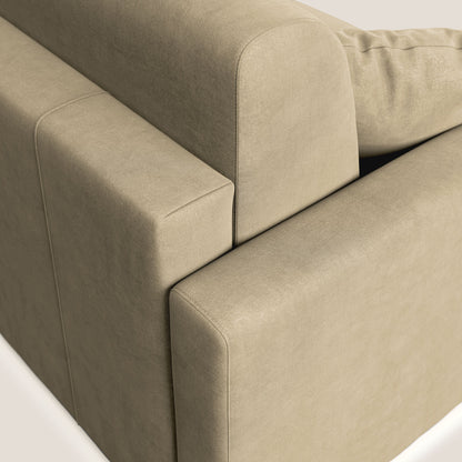 Chris Divano letto in microfibra smacchiabile T11 beige
