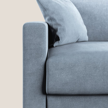 Chris Divano letto in microfibra smacchiabile T11 carta da zucchero