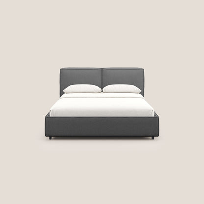 Cocoon letto imbottito contenitore sfoderabile in bouclet impermeabile T07 antracite 