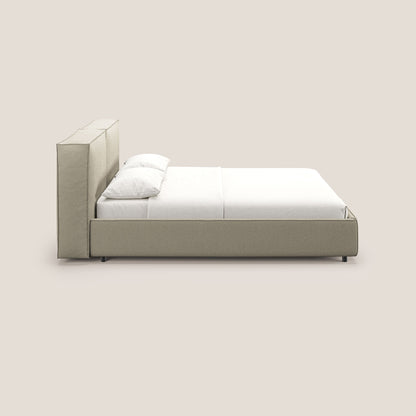Cocoon letto imbottito contenitore sfoderabile in bouclet impermeabile T07 beige 