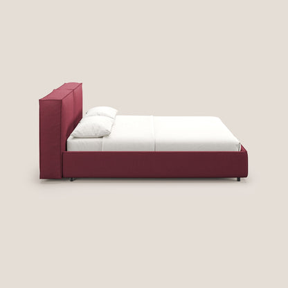 Cocoon letto imbottito contenitore sfoderabile in bouclet impermeabile T07 rosso 