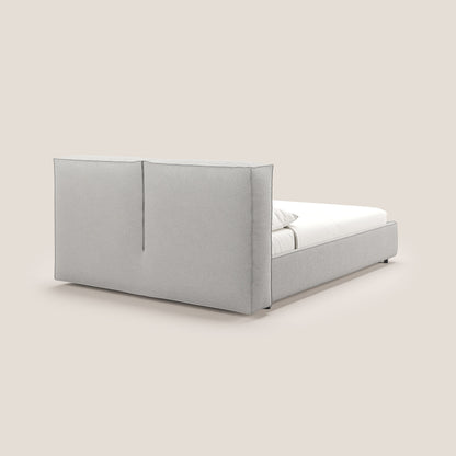 Cocoon letto imbottito contenitore sfoderabile in bouclet impermeabile T07 grigio 