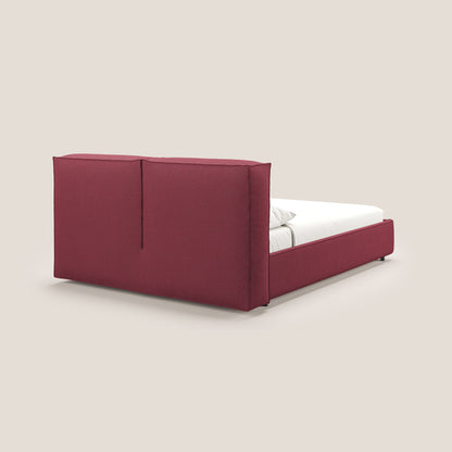 Cocoon letto imbottito contenitore sfoderabile in bouclet impermeabile T07 rosso 
