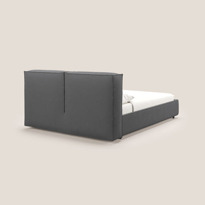 Cocoon letto imbottito contenitore sfoderabile in bouclet impermeabile T07 antracite 