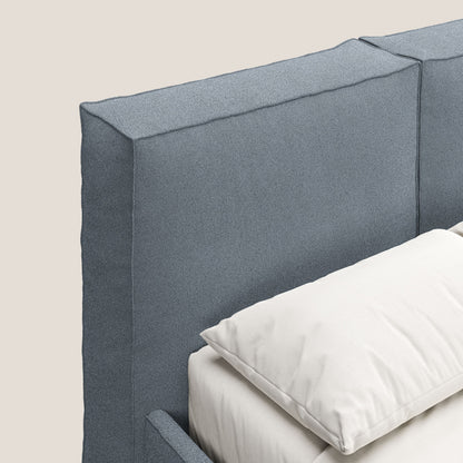 Cocoon letto imbottito contenitore sfoderabile in bouclet impermeabile T07 carta da zucchero 