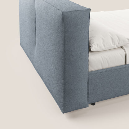 Cocoon letto imbottito contenitore sfoderabile in bouclet impermeabile T07 carta da zucchero 