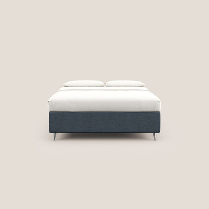 Febe sommier compatto con grande capienza del contenitore in tessuto impermeabile T03 blu 