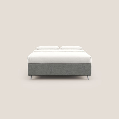 Febe sommier compatto con grande capienza del contenitore in tessuto impermeabile T03 grigio chiaro 