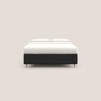 Febe sommier compatto con grande capienza del contenitore in tessuto impermeabile T03 antracite 