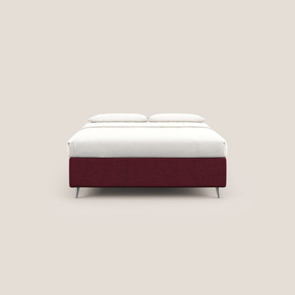 Febe sommier compatto con grande capienza del contenitore in tessuto impermeabile T03 rosso 