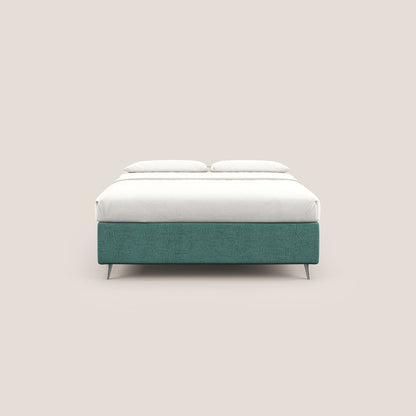 Febe sommier compatto con grande capienza del contenitore in tessuto impermeabile T03 verde acqua 