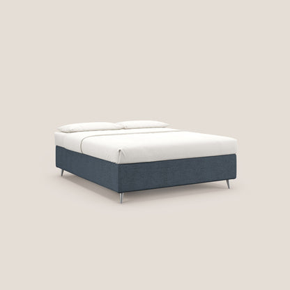 Febe sommier compatto con grande capienza del contenitore in tessuto impermeabile T03 blu 