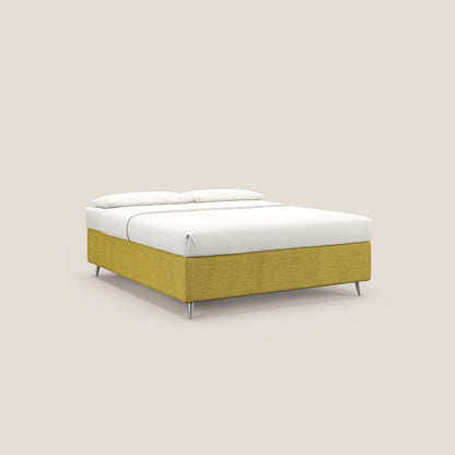 Febe sommier compatto con grande capienza del contenitore in tessuto impermeabile T03 giallo 