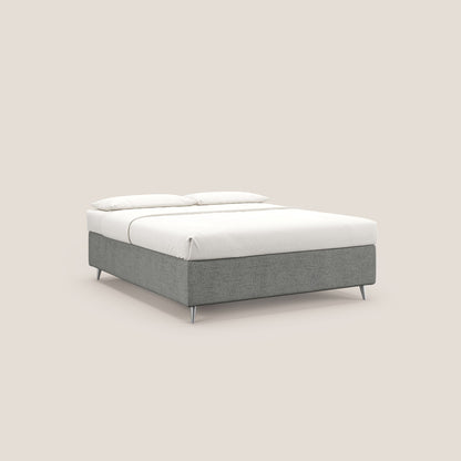 Febe sommier compatto con grande capienza del contenitore in tessuto impermeabile T03 grigio chiaro 