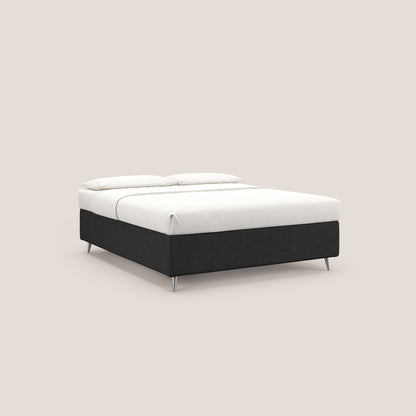 Febe sommier compatto con grande capienza del contenitore in tessuto impermeabile T03 antracite 