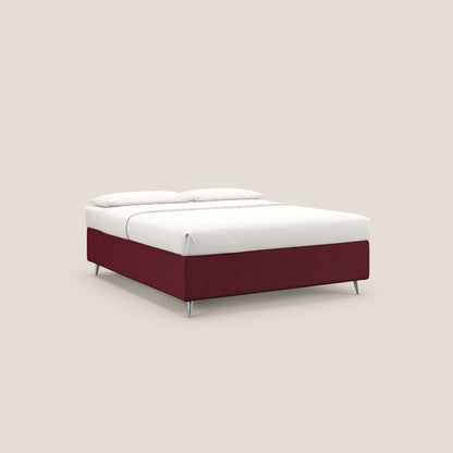 Febe sommier compatto con grande capienza del contenitore in tessuto impermeabile T03 rosso 