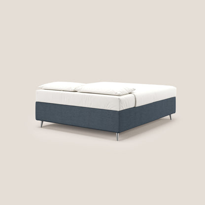 Febe sommier compatto con grande capienza del contenitore in tessuto impermeabile T03 blu 