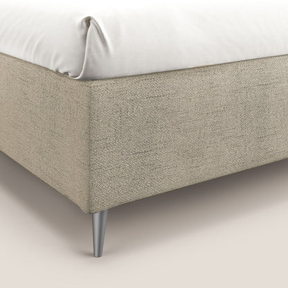 Febe sommier compatto con grande capienza del contenitore in tessuto impermeabile T03 beige 