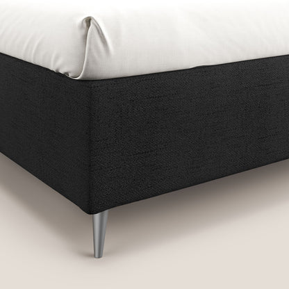 Febe sommier compatto con grande capienza del contenitore in tessuto impermeabile T03 antracite 